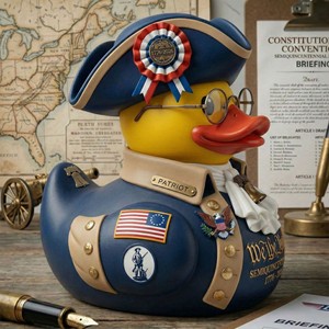 Figurine en résine de canard We The People, 250e anniversaire, décoration patriotique de collection, 1776-2026 - Product Image 3