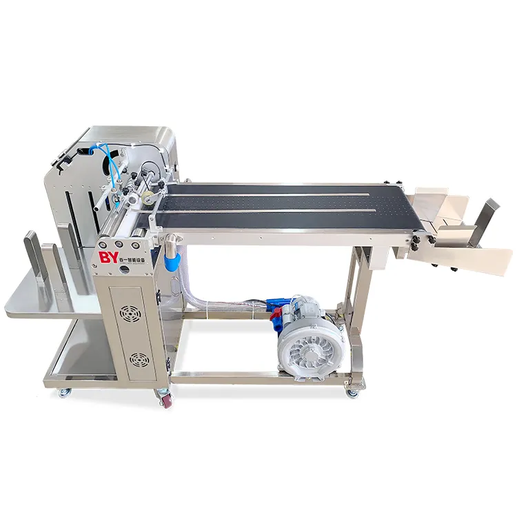 Automatic suction paper feeder inkjet printer printing machine with automatic paper paging machine