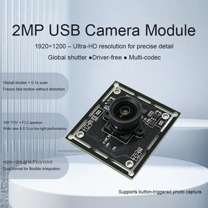 โมดูลกล้อง SC233 2MP แบบ Global Shutter USB 2.0 ความเร็วสูง 120FPS รองรับทริกเกอร์ภายนอก  รูปแบบ MJPEG YUV2 สำหรับงานอุตสาหกรรม - Product Image 2
