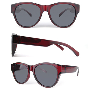 <span class=keywords><strong>Gafas</strong></span> de sol con visión nocturna para hombre y mujer, lentes de sol Unisex de color rojo para conducir o <span class=keywords><strong>ciclismo</strong></span>, tamaño personalizado, protección ocular, decoración, <span class=keywords><strong>colores</strong></span> personalizados - Product Image 6