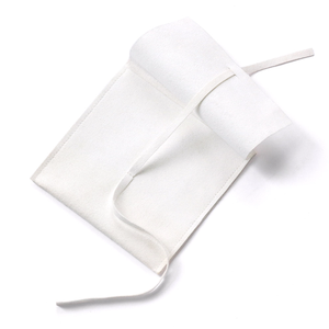 Bolsa de Joyería de Microfibra Blanca Personalizada de 8*10 cm, Ligera y Moderna, con Cierre de Cordón para Empaque de Regalos - Product Image 4