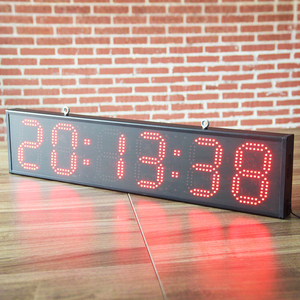 CHEETIE <span class=keywords><strong>Reloj</strong></span> Cronómetro LED <span class=keywords><strong>de</strong></span> Doble Pantalla <span class=keywords><strong>de</strong></span> 6 Pulgadas para Carreras, Eventos Deportivos, Maratón, Resistente al Agua, con Función <span class=keywords><strong>de</strong></span> Cuenta Regresiva/Ascendente - Product Image 4