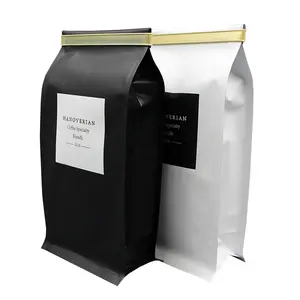 Оптовая продажа, упаковочные пакеты для кофе и чая из алюминиевой фольги с принтом на заказ