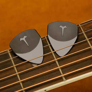 Plectre de guitare TOM en plastique finition mate, accessoires pour guitare acoustique - Product Image 1