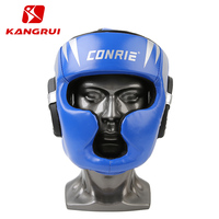 Protège-tête de boxe professionnel double usage avec protection intégrale en PU
