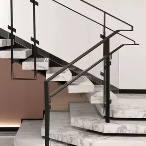 New Style Glass Stair Balustrade Railing/Stair Handrails Design