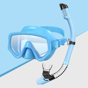 Máscara de Buceo OEM con Snorkel Completamente Seco, Talla Única para Adultos, Silicona, Vidrio Templado de Alta Definición, Antivaho, para Natación - Product Image 2