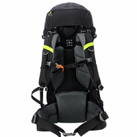 Mochila Impermeable Expandible de 65L a 70L para Exteriores, con Cubierta para Lluvia y Ajuste Ergonómico para Senderismo y Camping