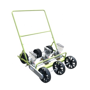 Máquina sembradora de empuje manual <span class=keywords><strong>para</strong></span> uso <span class=keywords><strong>en</strong></span> granja de vegetales de <span class=keywords><strong>tres</strong></span> filas a la venta - Product Image 1