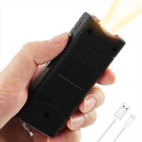 Lampe torche LED portable à focalisation réglable, longue autonomie, essentielle pour les activités de plein air, la conduite nocturne, porte-clés en plastique pour femme