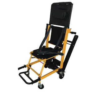 Prezzo di fabbrica regolabile ospedale evacuazione emergenza scala scalatore sedia barella per sedia a rotelle