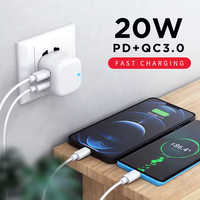Tête de charge rapide PD 20W Chargeur UK EU US Convient pour Apple 15 Mobile Phone Fast Charging Head Factory