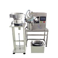 JINFENG Sac debout automatique Doypack Remplisseuse de bureau avec bec rotatif Petite machine de remplissage et de capsulage de liquide