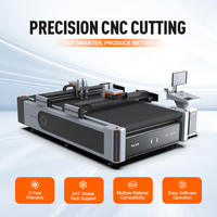Mesin Pemotong AOL 1625 Conveyor Table CNC dengan Pisau Osilasi, Pisau Bundar, untuk Memotong PVC, Kain, Kulit, Tenda, dan Penutup Sofa