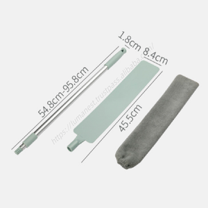 Plumero Plegable Multifuncional de Aluminio con Mango Largo Reutilizable para Limpieza del Techo de la Cocina y el Hogar, Modelo H821, Venta al Por Mayor - Product Image 1