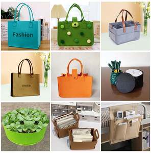 Bolsa de Compras de Fieltro Ecológica con Logotipo Personalizado, Bolsa de Mano Duradera de Gran Capacidad para Mujer, para Ir de Compras, para Chicas - Product Image 5