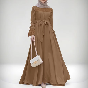 slim fit dress slacks Shaheen Egyptian Themed Dress