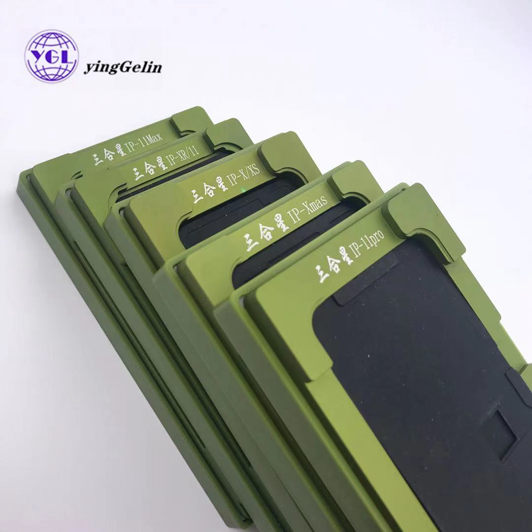 2 в 1 Выравнивающая форма с ламинирующей формой для iphone X XSmax, сенсорный ЖК-экран для мобильного телефона oca