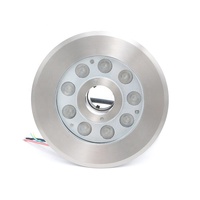 مصدر ضوء LED مقاوم للماء IP68 6W/9W/12W RGB/RGBW للمسابح المربعة والخارجية تحت الماء