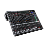 Console de mixage audio professionnelle 18 canaux FX avec 99 effets numériques DSP / Contrôleur DJ / Cartes son de mixage audio
