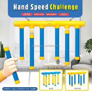 드롭 스틱 감각 통합 훈련 장비 손-눈 조정 반응 훈련 장난감 조정 가능한 속도 반사 도전 - Product Image 2