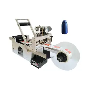 Handle Labeling Machine Wine Bottle Small Packing Machine Fast Bottle Applicator Labels Printer Machine