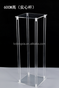 Wedding Centerpieces Acrylic square <strong>Flower</strong> <strong>Vase</strong> <strong>Flowers</strong> Stand for Party Tables Decorations Elegant Weddings Decoration Table - Product Image 5