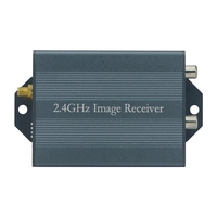GGDX 2.4G 10W Émetteur-récepteur AV sans fil RF pour audio et vidéo, portée efficace de 200 à 3000 mètres
