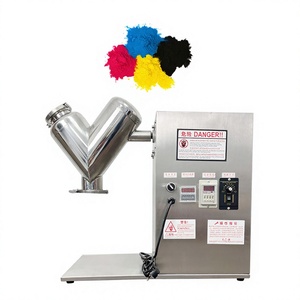 Mezcladora de Polvo Tipo V de Acero Inoxidable 304, Máquina de Mezcla Vertical por Lotes para Polvo Metálico, Químico y Herbal - Product Image 1
