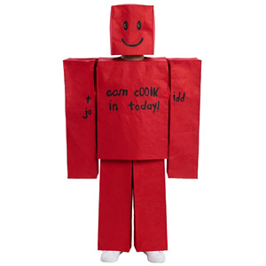 Disfraz de Cosplay para Niños de Roblox, Disfraz de Block Man para Fiestas y Actuaciones, Estilo Minion Sonriente Rojo, Verano 2026 - Product Image 4
