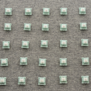 สวิตช์ UNIKEYS X BSUN Waves Rail Bottom-out Linear 5-pin แบบหล่อลื่นจากโรงงานสำหรับคีย์บอร์ดแบบกลไก - Product Image 6