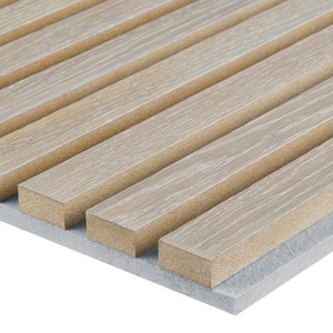 Panneau mural acoustique en bois de chêne écologique, polyester, insonorisant, panneau acoustique en bois de chêne naturel, panneaux muraux en bois de chêne - Product Image 2