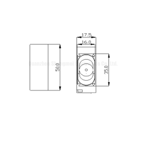 Loa thụ động từ tính siêu mỏng 1W 8 ohm (16x35mm) Giải pháp âm thanh bền và tiết kiệm năng lượng cho máy tính và điện thoại di động - Product Image 3