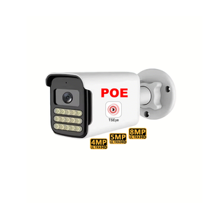 Cámara de Vigilancia Inteligente para Exteriores IP66 de 8MP con Audio Bidireccional, Video a Todo Color, Inalámbrica, Tipo Bala, Seguridad para el Hogar, Cámara de Red POE - Product Image 1