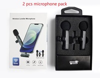 Microphone cravate sans fil 2N45 Mini à réduction de bruit pour podcast, diffusion en direct, K9 USBC, pour iPhone et téléphone Android