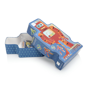 Cá nhân giấy robobuilder một trò chơi khó hiểu tùy chỉnh in phim hoạt hình ghép hình câu đố cho trẻ em - Product Image 2