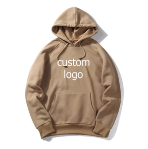 FLOWORA 400GSM Screen printing Hoodies Thick Fleece Heavy Weight Oversized Hoodies Custom Print Logo Men's Hoodies <b>Sweatshirts</b> - Product Image 3
