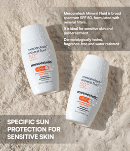 Mesoprotech Fluido Mineral SPF50 + Espectro Protector Solar Mesoestetico - Product Image 4