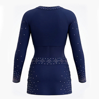 Uniforme de Porristas Personalizado con Lentejuelas y Pedrería para Competencia, Uniformes de Porristas para Diversas Competencias