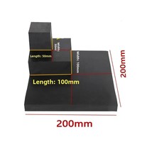 Coussinets d'isolation sismique en caoutchouc pour tunnels Black Bridge, tampons élastiques anti-collision pour machines de climatisation
