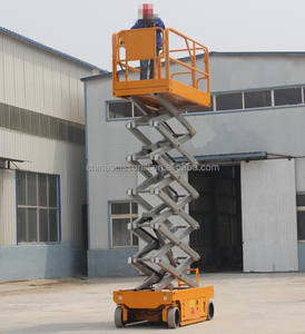 高空自走式剪刀式高空作业平台 工作高度8m 负载能力450kg 用于钢结构安装 - Product Image 5