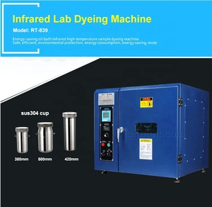 Nhiệt độ cao vải mẫu sợi nhuộm Máy phòng thí nghiệm hồng ngoại nhuộm Máy IR beaker nhuộm máy - Product Image 4