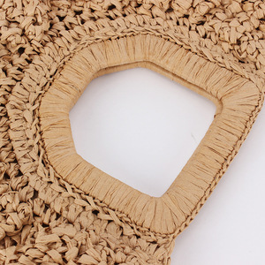 Nuova <span class=keywords><strong>Borsa</strong></span> <span class=keywords><strong>a</strong></span> Mano da Donna 2024 in Stile Francese Retrò Bohémien, Tessuta <span class=keywords><strong>a</strong></span> Mano con Chiusura <span class=keywords><strong>a</strong></span> Cerniera e Forma <span class=keywords><strong>a</strong></span> <span class=keywords><strong>Luna</strong></span> - Product Image 2
