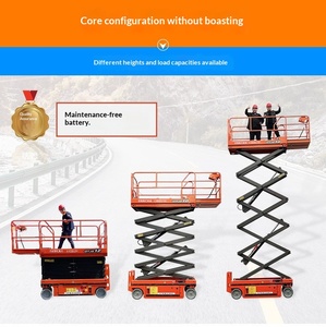 Plataforma Elevadora Móvil Autopropulsada, Elevador Hidráulico Aéreo Automático - Product Image 1