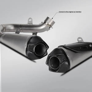 Livraison gratuite <span class=keywords><strong>prix</strong></span> d'usine <span class=keywords><strong>Panigale</strong></span> <span class=keywords><strong>V4</strong></span> moto Tuning échappement flèche échappement titane mi-queue Section <span class=keywords><strong>V4</strong></span> SP Mullfer - Product Image 4