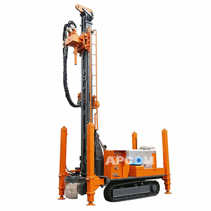 Roche trou Tricycle Mobile 200m Machine de forage de puits d'eau Camion Remorque Tracteur monté des plates-formes de forage de p - Product Image 5