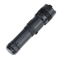 Linterna Lateral LED COB de Aluminio P50 de Largo Alcance, IP44 Impermeable, Zoom Telescópico, Alta Potencia, Recargable por USB-C, para Camping y Actividades al Aire Libre