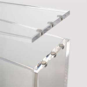 Оптовый прозрачный акриловый кейс <span class=keywords><strong>Mega</strong></span> Evolution Booster Box с защитой от УФ-излучения и сильным магнитом для хранения и демонстрации коллекций TCG - Product Image 5