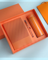 Sets de Regalo de Cuadernos de Cuero PU Corporativos al por Mayor, Personalizables, de Lujo, con Caja de Regalo A5 y Bolígrafo