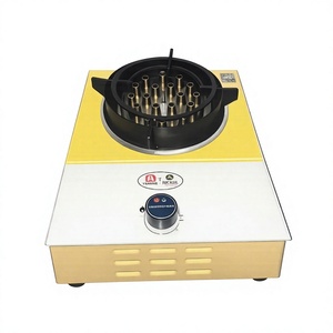 Advanced Plasma Electric Flame Stove for Fast Single Burner Gas Stove, Yellow, Table Top, High Flame Brass Burner, Knob <b>Control</b> - Product Image 5